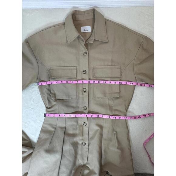 XS Frankie Shop Utility Linda Cargo Jumpsuit Boiler Streetwear Minimal Oversized - Picture 5 of 7